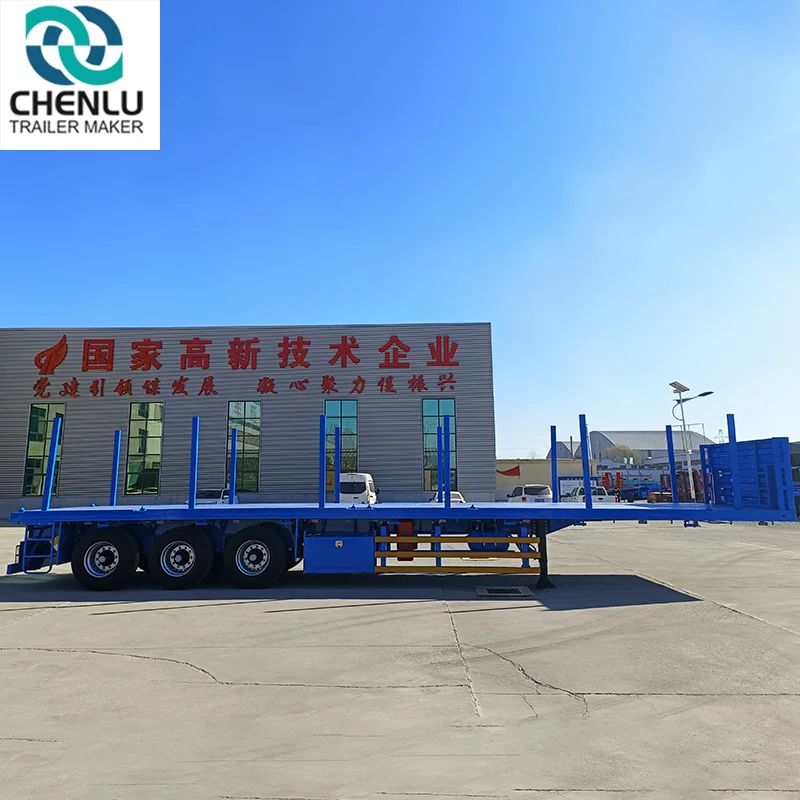 Ağır Hizmet Tipi Flatbed Treyler