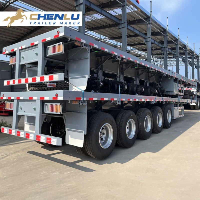 5 axle flatbed trailer