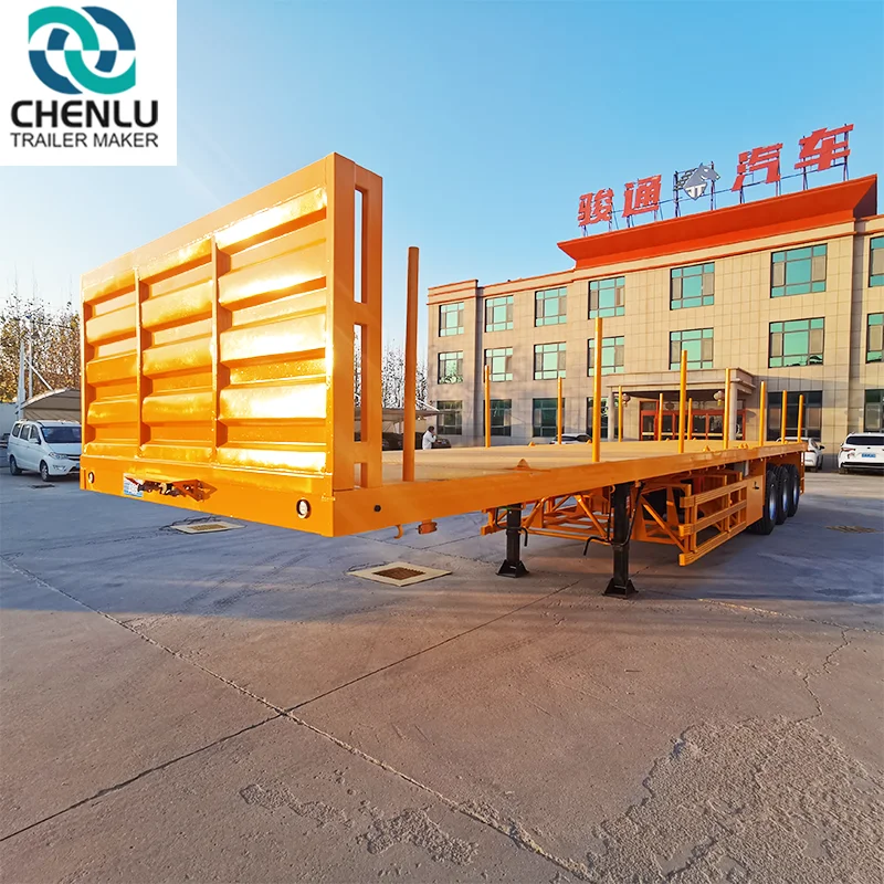konteyner flatbed treyler