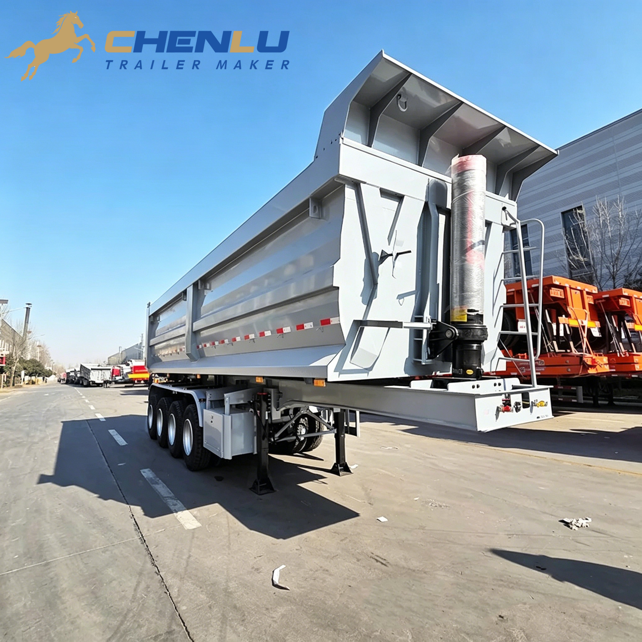 80 Ton Damperli yarı römork