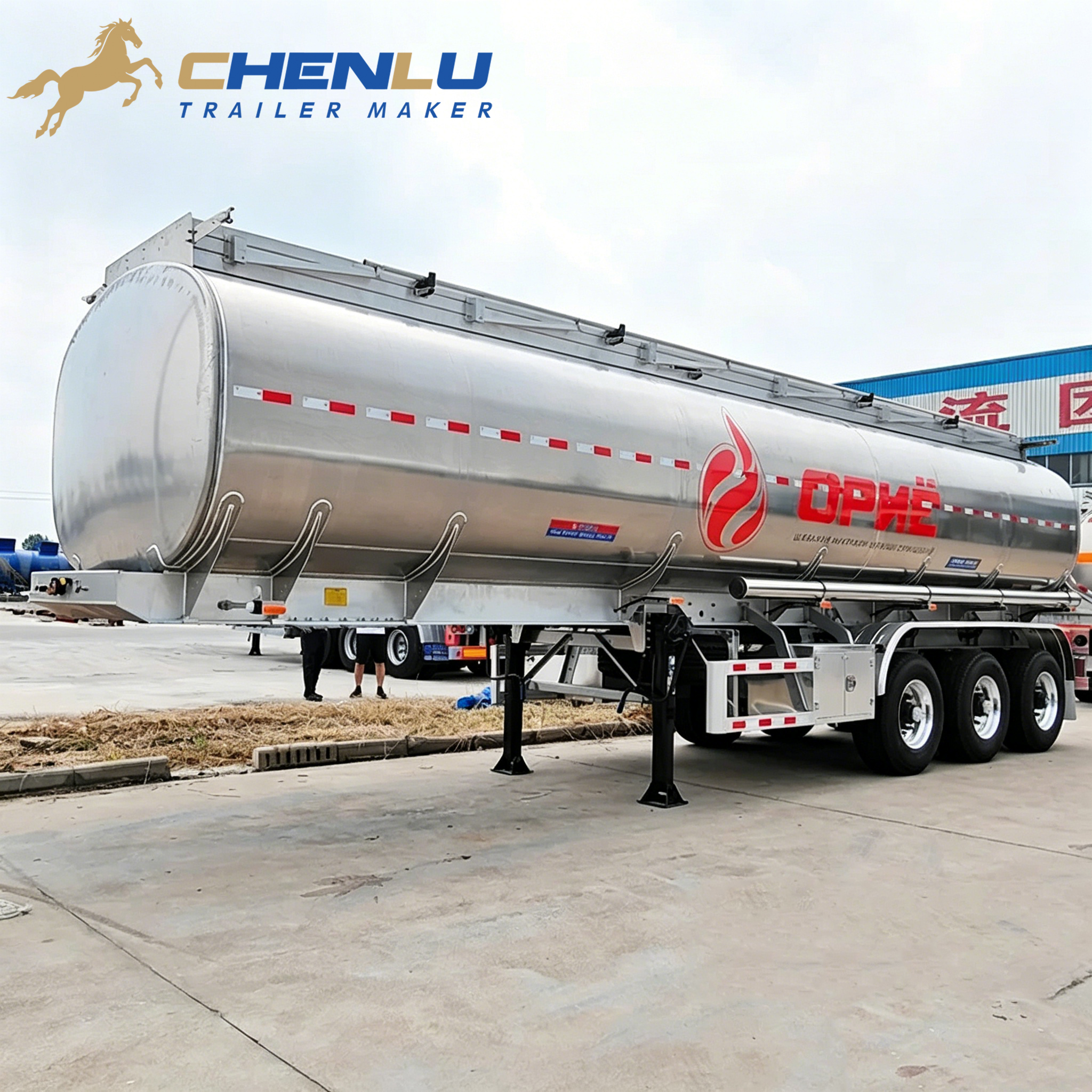 40000 Litre alüminyum tanker treyler