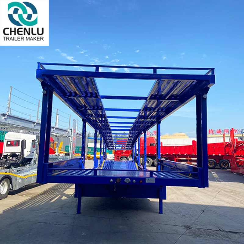 2 axle car carrier trailer