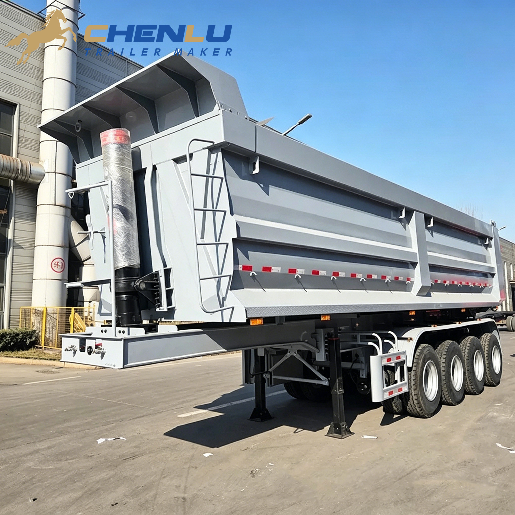 80 Ton Damperli yarı römork