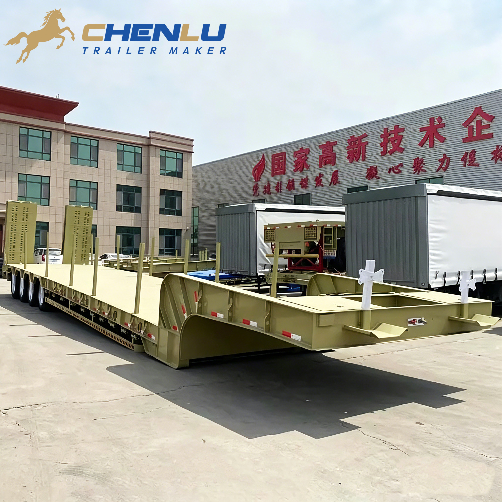 Hidrolik Merdivenli Lowbed Treyler
