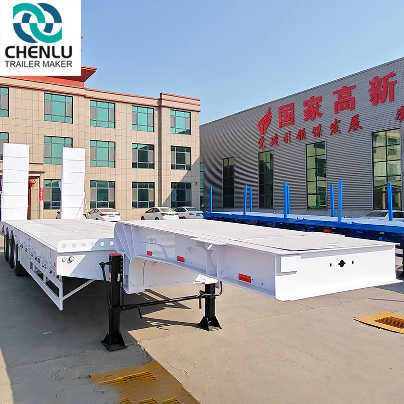 3 dingilli lowbed römork