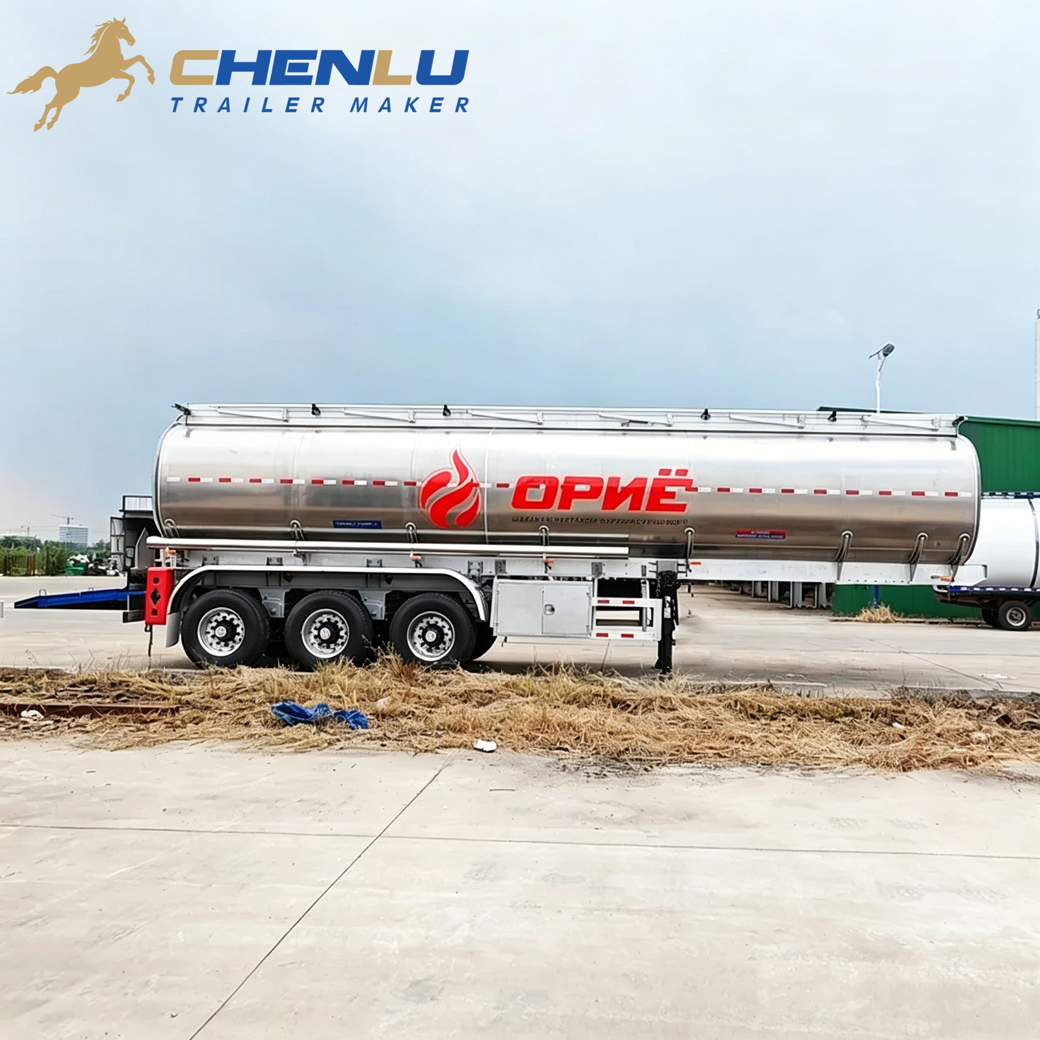 40000 Litre alüminyum tanker treyler