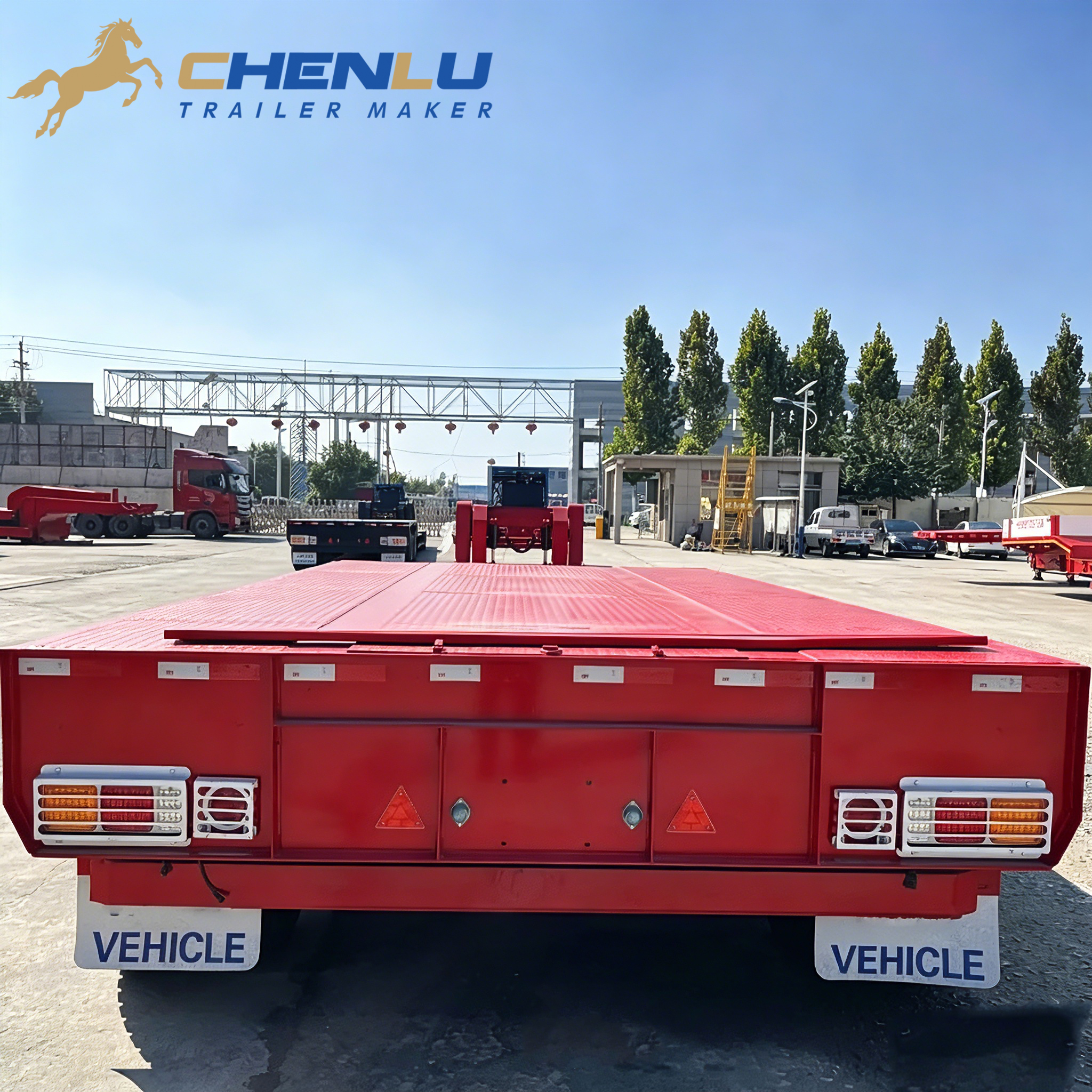 80 Ton Çıkarılabilir Deveboynu Treyler