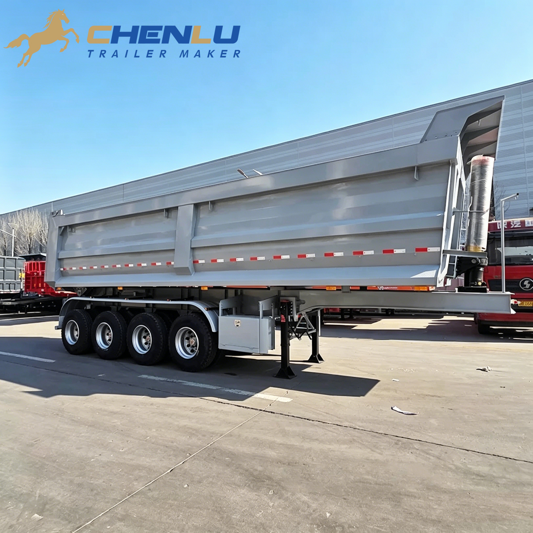80 Ton Damperli yarı römork