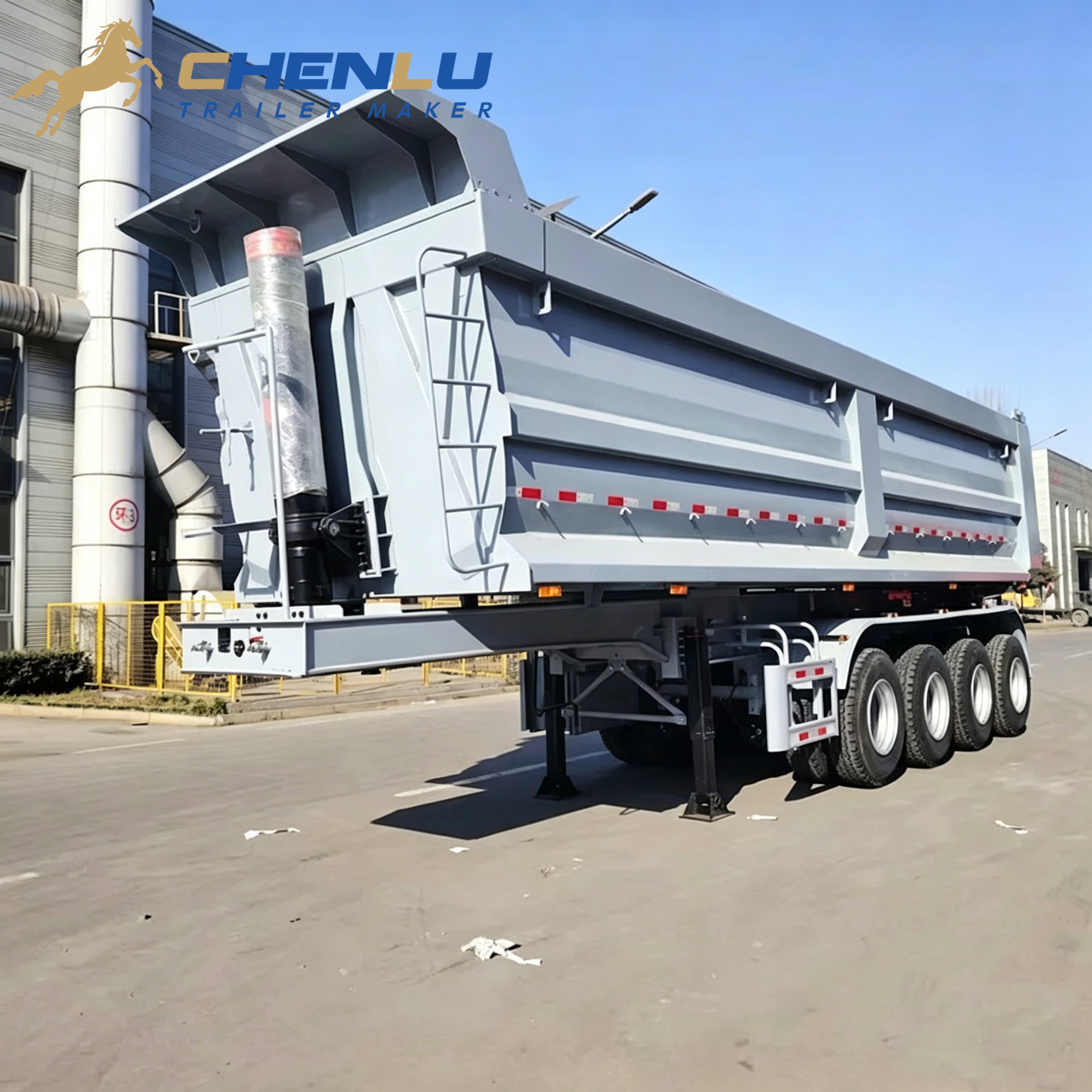 80 Ton Damperli yarı römork