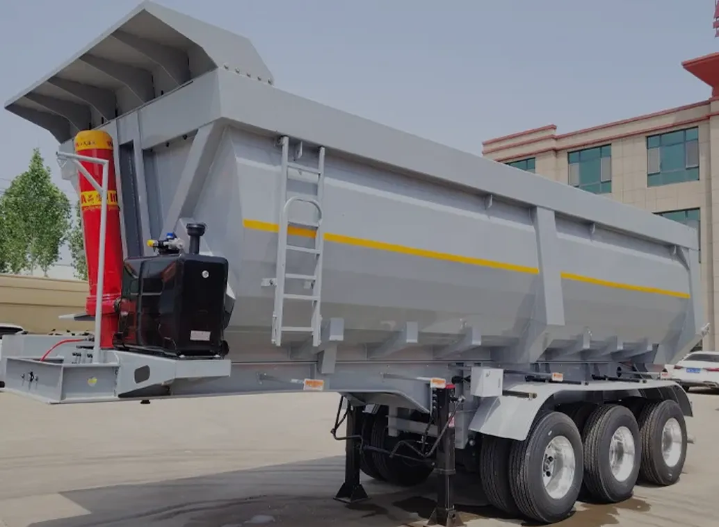 Panama Müşterisi Damperli Yarı Römork Sipariş Etti