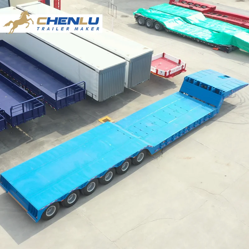 Katlanır Deveboynu Lowbed Treyler