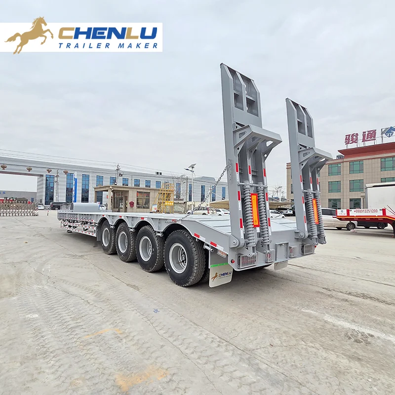 4 dingilli lowboy römork