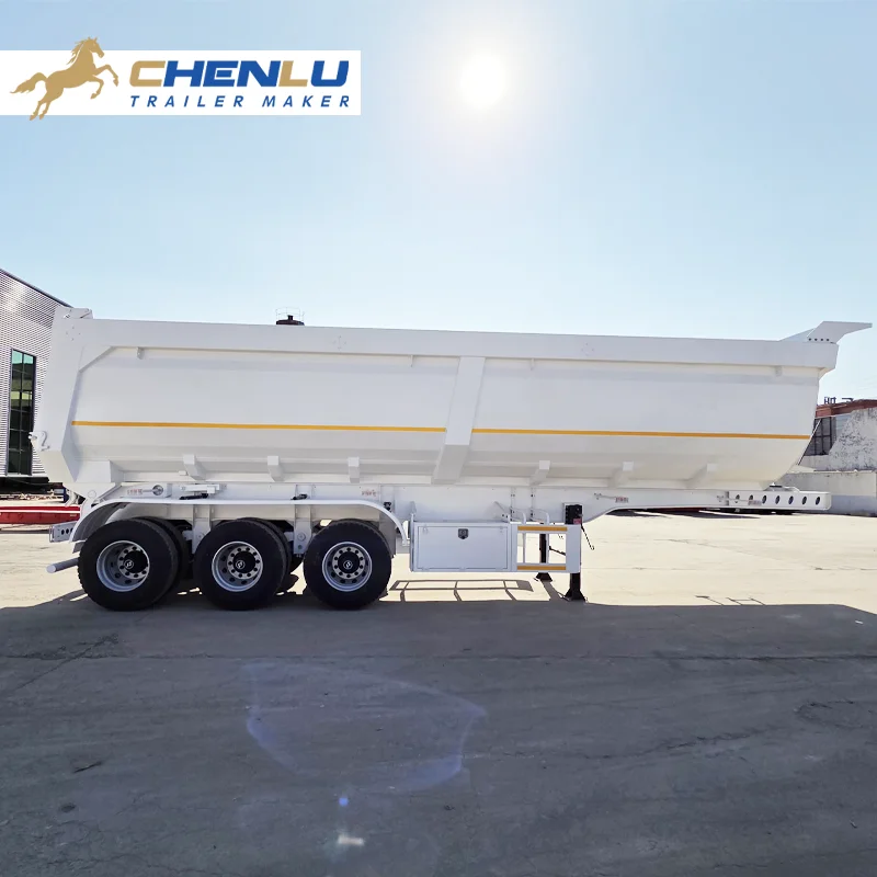 rear dump semi trailer