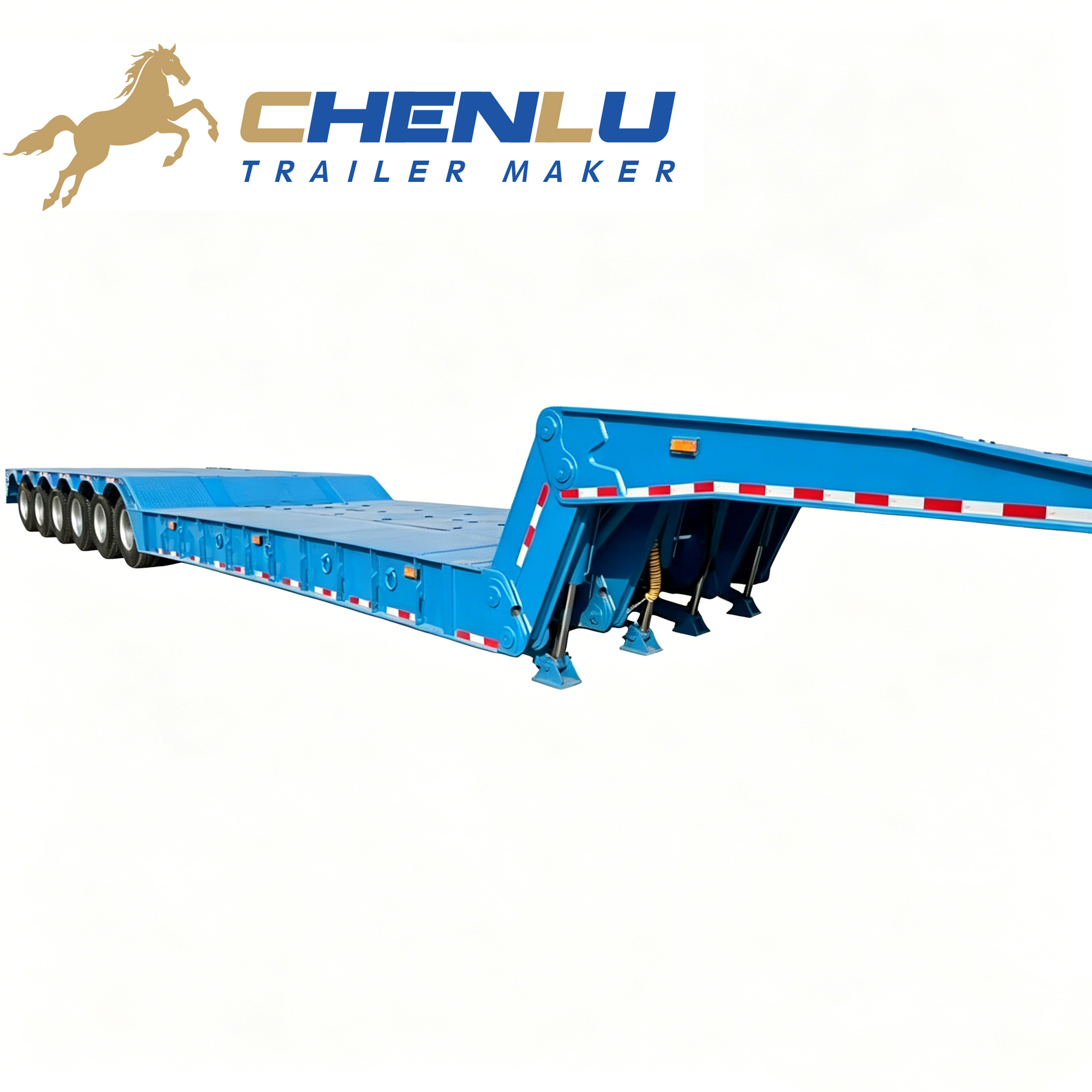Katlanır Deveboynu Lowbed Treyler