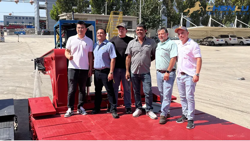 Kosta Rikalı Müşteriler, Yüksek Performanslı Alçak Yataklı ve Damperli Yarı Römorkları İncelemek Üzere Fabrikayı Ziyaret Etti